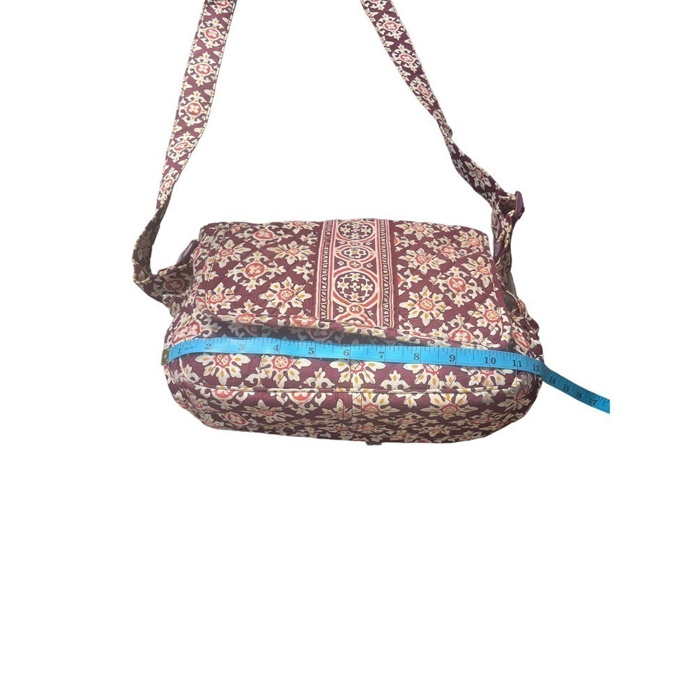 Vera Bradley Medallion Lindsay Crossbody Flap Messenger Shoulder Bag - Picture 9 of 16
